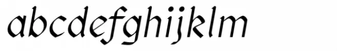 Rundigsburg Light Italic