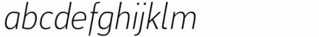Salda xS Light Italic