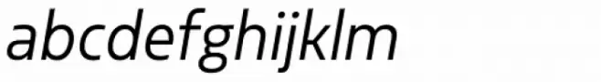 Sarun Pro Narrow Regular Italic