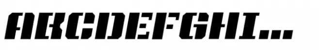 SbB Intermodal Stencil B Italic 10
