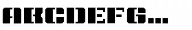 SbB Intermodal Stencil D Regular
