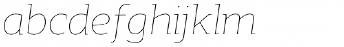 Scharf Thin Italic