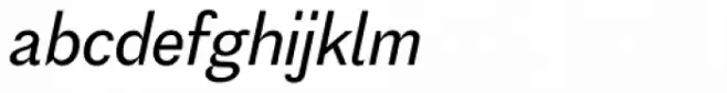 Schism Three Light Italic