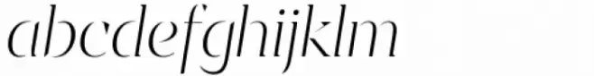 Sincerity Stencil Thin Italic