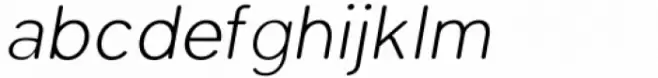 SK Curiosity Rounded Extra Light Italic