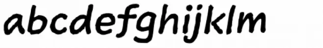 Sketchnote Text Italic