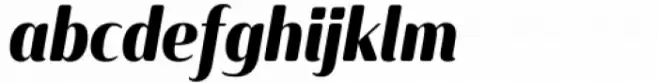 Solitas Contrast Condensed Bold Italic