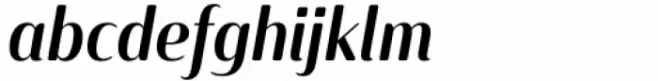 Solitas Contrast Condensed Medium Italic