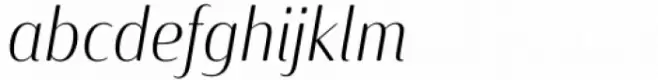 Solitas Contrast Norm Light Italic