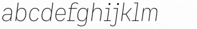 Spock Essential Ultra Light Italic