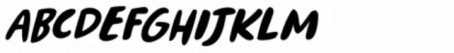Springwood Brush Italic