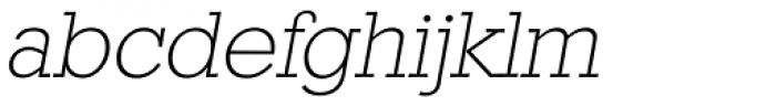 Stafford Serial ExtraLight Italic