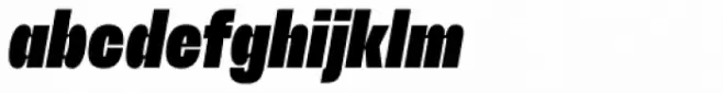 Stapel Condensed Extra Bold Italic