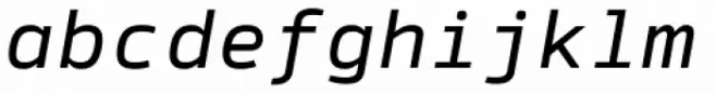 Syke Mono Italic