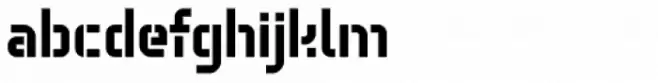 Technical Stencil VP Bold