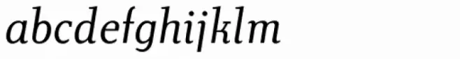 Technotyp Light Italic