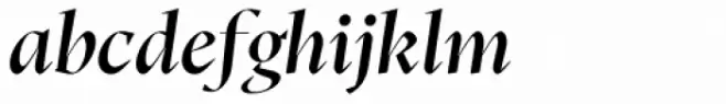 Teramo Poster Medium Italic