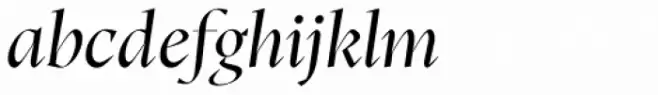 Teramo Poster Regular Italic