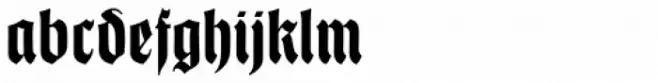 Thannhaeuser Fraktur Bold Condensed