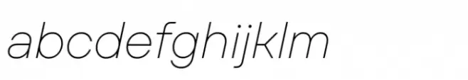 TT Firs Text Thin Italic