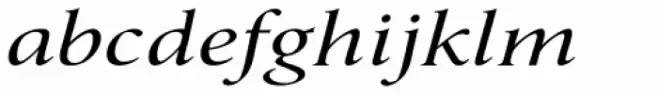Umerica Wide Italic
