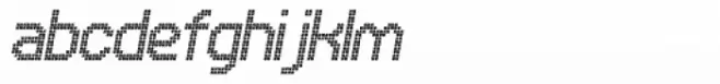 UNDA Square Fine Italic