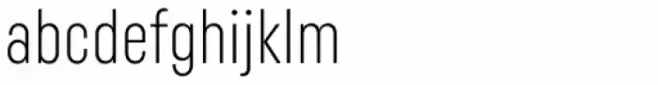 Uniform Pro Extra Condensed Thin