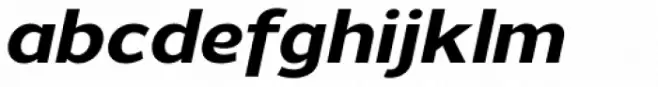 Uniman ExtraBold Italic