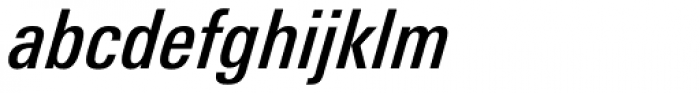 Univers Next Pro 521 Condensed Medium Italic