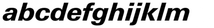 Univers Next Pro 731 Basic Heavy Italic