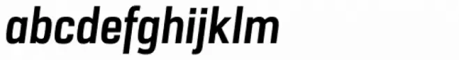 URW Dock Condensed Bold Italic