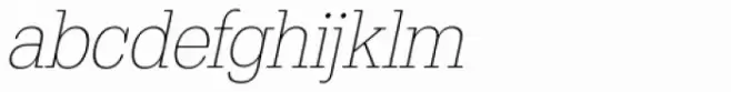 URW Typewriter ExtraNarrow ExtraLight Oblique