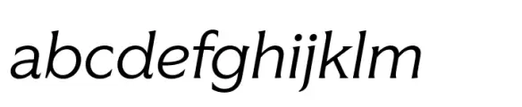 Vanguardia Regular Italic