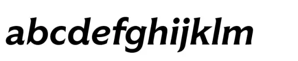 Vanguardia Semi Bold Italic