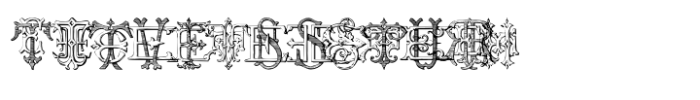 Vintage Monograms Regular E