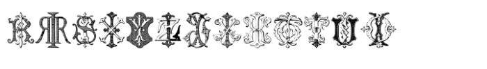 Vintage Monograms Regular I
