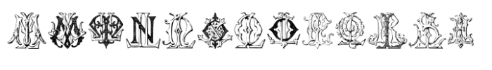 Vintage Monograms Regular L