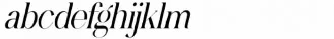 Walkie Valkyrie Thin Italic