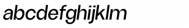 Westerland Grotesk Medium Italic