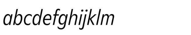 Wordmark Book Condensed Italic