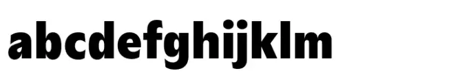 Wordmark Heavy Condensed