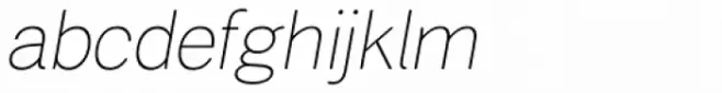 Xpress Rounded italic Thin
