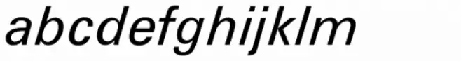 Zurich Std Italic