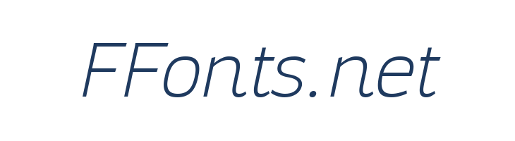 Altair Thin Italic font — Lorem ipsum body text preview