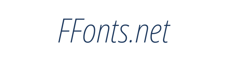 Noto Sans Condensed ExtraLight Italic font — Lorem ipsum body text preview