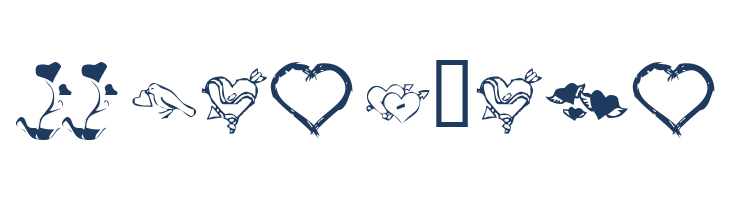 KR Be Mine Always font — Lorem ipsum body text preview