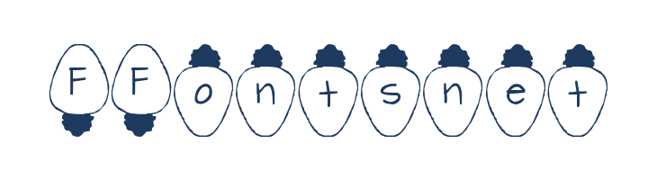 Christmas Lights font — Lorem ipsum body text preview