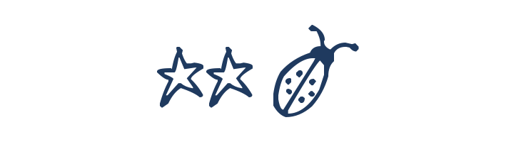 Pea Mumble and Jen Doodles font — Lorem ipsum body text preview