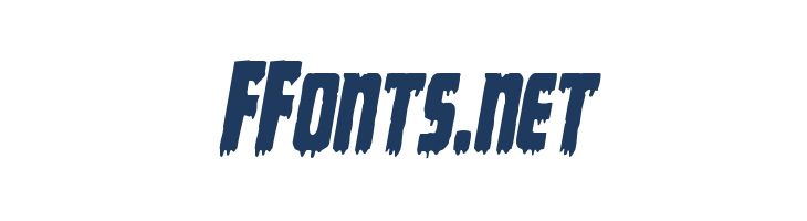 Deathblood Condensed Italic font — Lorem ipsum body text preview