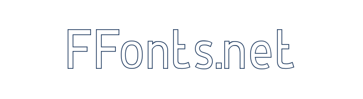 De Luxe Hollow font — Lorem ipsum body text preview